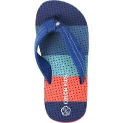 Color Kids EASTON Bequeme Kinder Zehentrenner Blau/orange -Geschäft Für Babyartikel 10268705 03 1280x1280 1