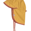 Finkid RANTALI Mädchen Sommerhut Golden Yellow/chilli Mit Nackenschutz