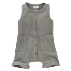 People Wear Organic Baby Musselin Spieler Shorty Sommer Overall