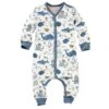 People Wear Organic Baby Overall Weiß Unterwasserwelt