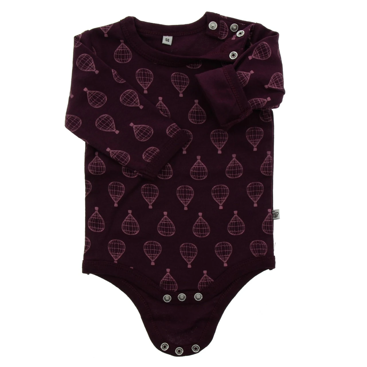 Pippi Langarm Body Kätzchen & Balloons Lila/rosa 4er Pack Baumwolle 7 Pippi Langarm Body Kätzchen & Balloons Lila/rosa 4er Pack Baumwolle – Bild 7