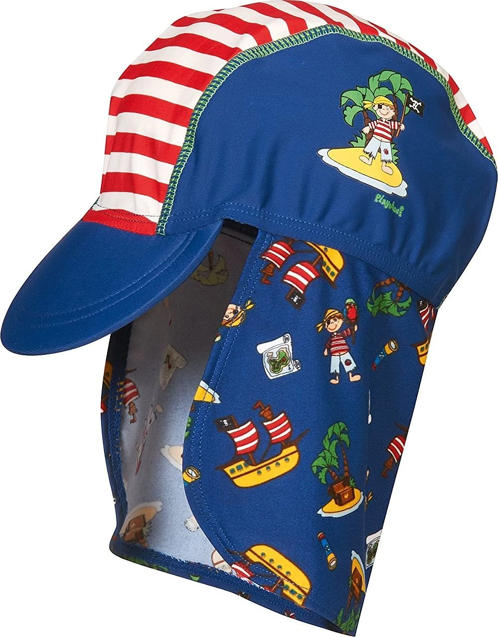 Playshoes UV Schutz Strandhut Bademütze Sonnenmütze Pirateninsel 1 Playshoes UV Schutz Strandhut Bademütze Sonnenmütze Pirateninsel