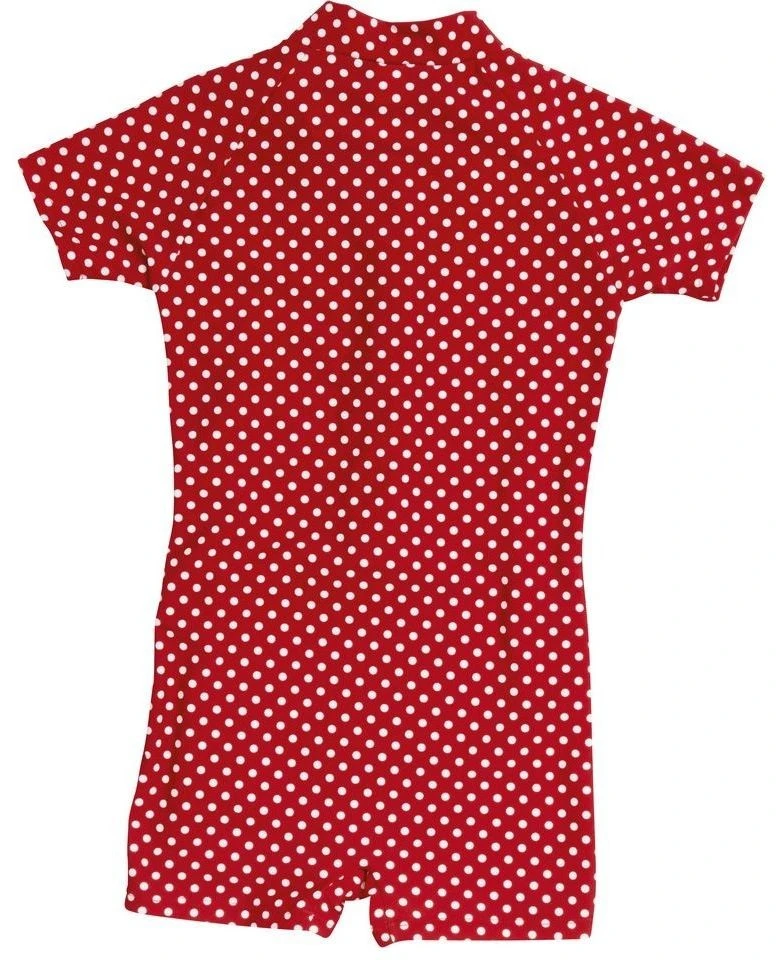 Playshoes UV-Schutz Mädchen Sonnenschutzanzug Pünktchen Rot/weiß Overall 2 Playshoes UV-Schutz Mädchen Sonnenschutzanzug Pünktchen Rot/weiß Overall – Bild 2