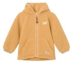 Mini A Ture X Affenzahn Fleecejacke Anno Tiger Zartgelb