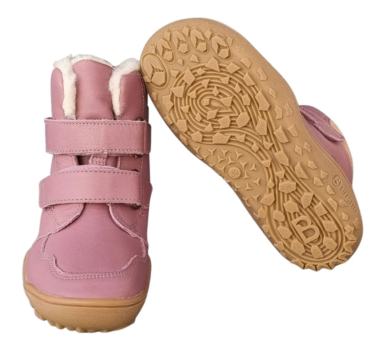 BLifestyle GIBBON Winterboots Old Rose Rosa Nappa Leder TEX Mit Wollfutter 2 BLifestyle GIBBON Winterboots Old Rose Rosa Nappa Leder TEX Mit Wollfutter – Bild 2