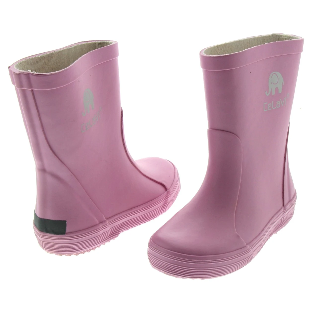 CeLaVi Kautschuk Gummistiefel Uni Rosa 2 CeLaVi Kautschuk Gummistiefel Uni Rosa – Bild 2