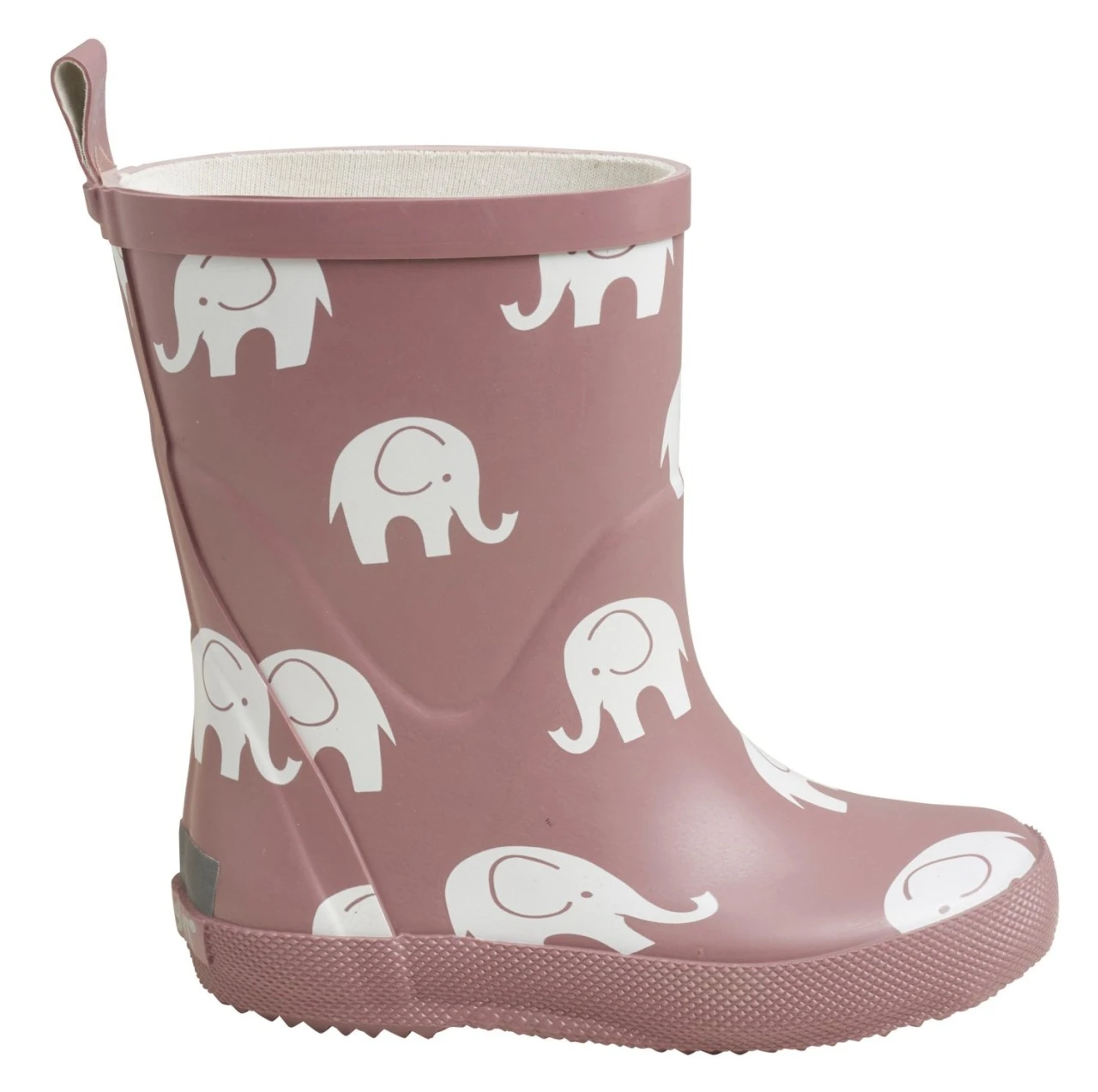CeLaVi Gummistiefel Naturkautschuk Burlwood Elefanten Weiß 3 CeLaVi Gummistiefel Naturkautschuk Burlwood Elefanten Weiß – Bild 3