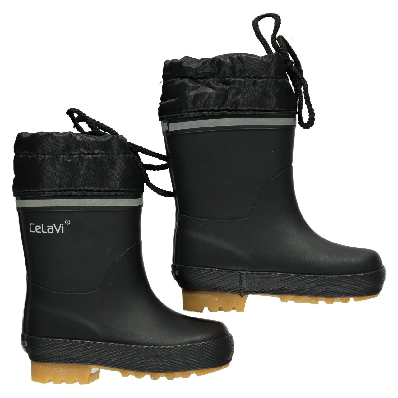 CeLaVi Kinder Winter Gummistiefel Naturkautschuk Gefüttert 2 CeLaVi Kinder Winter Gummistiefel Naturkautschuk Gefüttert – Bild 2