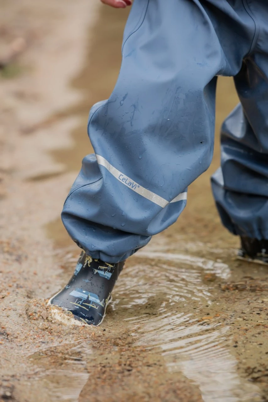 CeLaVi Kinder Gummistiefel Oktopus Blau 3 CeLaVi Kinder Gummistiefel Oktopus Blau – Bild 3