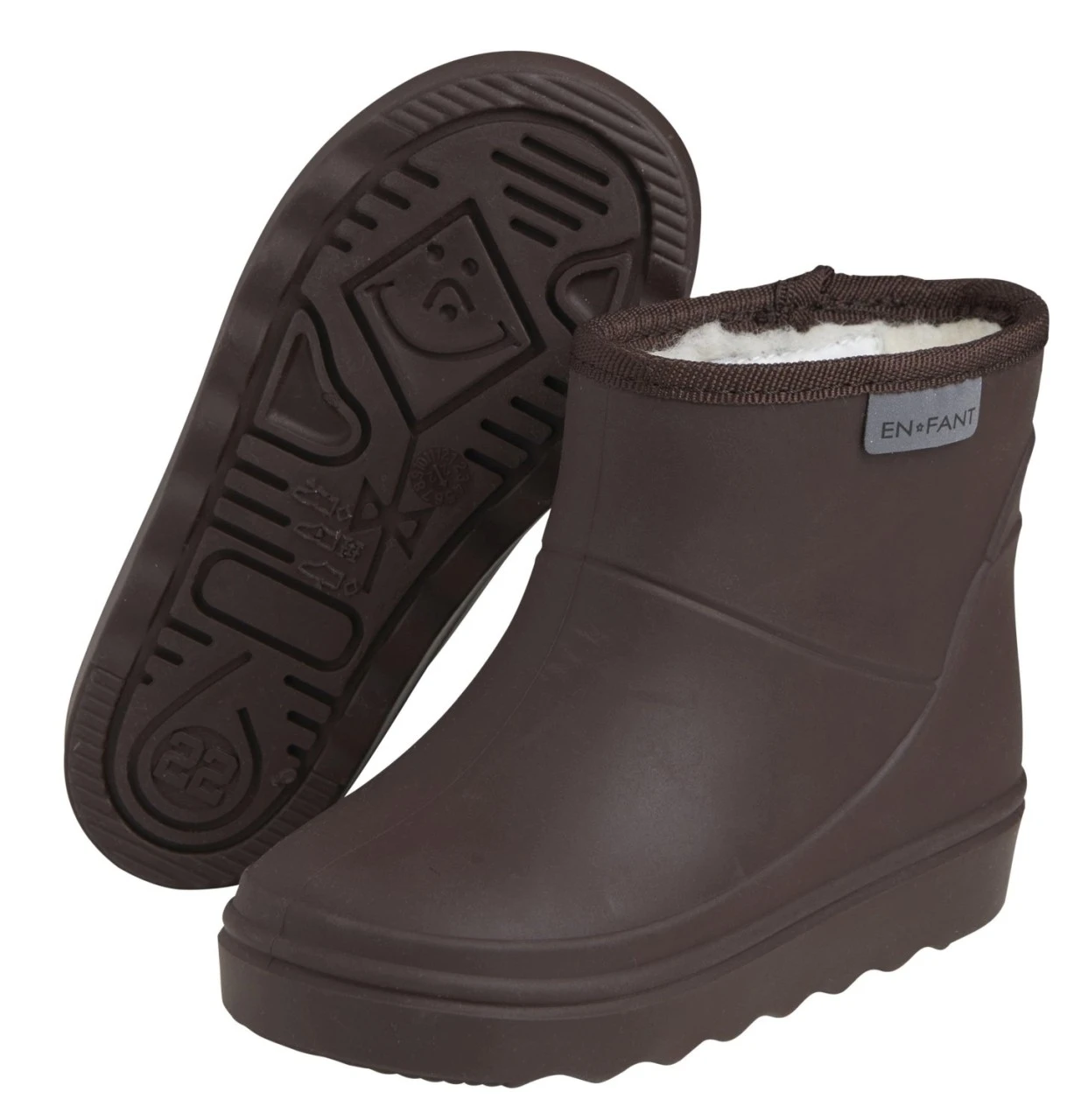 En Fant Baby Winter Gummistiefel Kurzschaft Mini Booties Mit Wollfutter - Schmal 3 En Fant Baby Winter Gummistiefel Kurzschaft Mini Booties Mit Wollfutter - Schmal – Bild 3