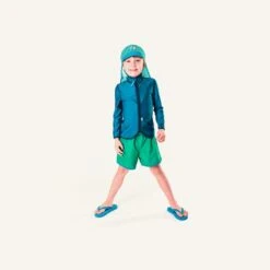 Finkid FAKIIRI BEACH Badehut Denim/offwhite Mit Nacken Und UV Schutz -Geschäft Für Babyartikel Finkid 1622010 Tragebeispiele 1 1280x1280 1