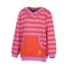 Finkid Tulva Hoodie Blockstreifen Mit Kapuze Orchid/fox