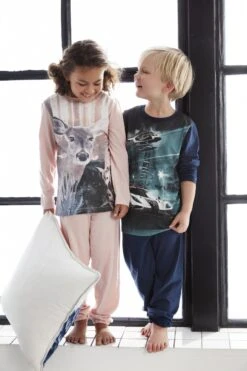 Süßer Mädchen Schlafanzug Reh Pyjama Peachrose -Geschäft Für Babyartikel Metoo 03 1280x1280