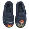 Nanga Jungen Hausschuhe Feuerwehr Dunkelblau Bio-Baumwolle