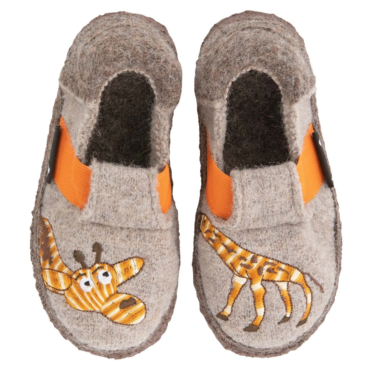 Nanga Kinder Hausschuhe Lazy Giraf Natur Schurwolle 1 Nanga Kinder Hausschuhe Lazy Giraf Natur Schurwolle