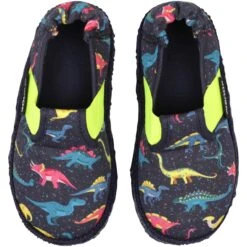 Nanga Hausschuhe Kleine Saurier Dunkelblau Baumwolle