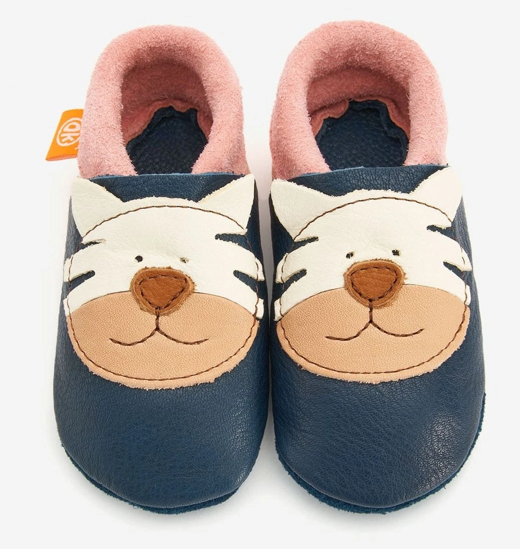 Orangenkinder Mädchen Hausschuhe Tiger Lilly 3 Orangenkinder Mädchen Hausschuhe Tiger Lilly – Bild 3