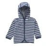 Baby Baumwolljacke Gestreift Mit Kapuze Bio-Baumwolle