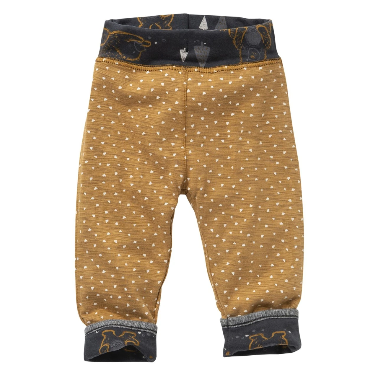 People Wear Organic Wendehose Bärchen Anthrazit - Karamell 3 People Wear Organic Wendehose Bärchen Anthrazit - Karamell – Bild 3