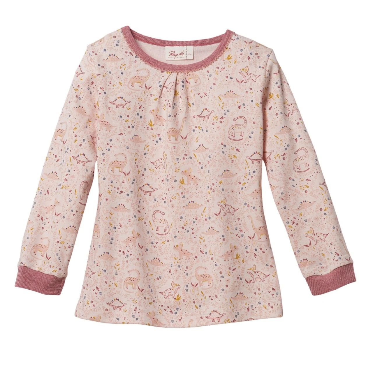 People Wear Organic Mädchen Schlafanzug Pyjama Blümchen 2 People Wear Organic Mädchen Schlafanzug Pyjama Blümchen – Bild 2