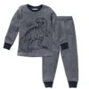 People Wear Organic DINO Schlafanzug Jungen Pyjama Bio-Baumwolle