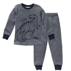 People Wear Organic DINO Schlafanzug Jungen Pyjama Bio-Baumwolle