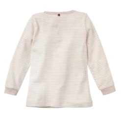 Mädchen Schlafanzug Katze Rosa Ringel Bio-Baumwolle -Geschäft Für Babyartikel People Wear Organic 2212006 5111 3 1280x1280