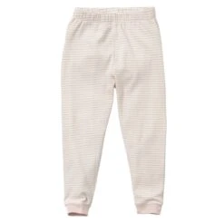 Mädchen Schlafanzug Katze Rosa Ringel Bio-Baumwolle -Geschäft Für Babyartikel People Wear Organic 2212006 5111 4 1280x1280