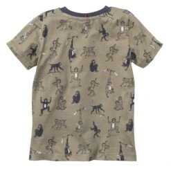 People Wear Organic Jungen Sommer Pyjama Kurz Khaki / Dunkelblau Bio-Baumwolle -Geschäft Für Babyartikel People Wear Organic 2212016 8820 3 1280x1280