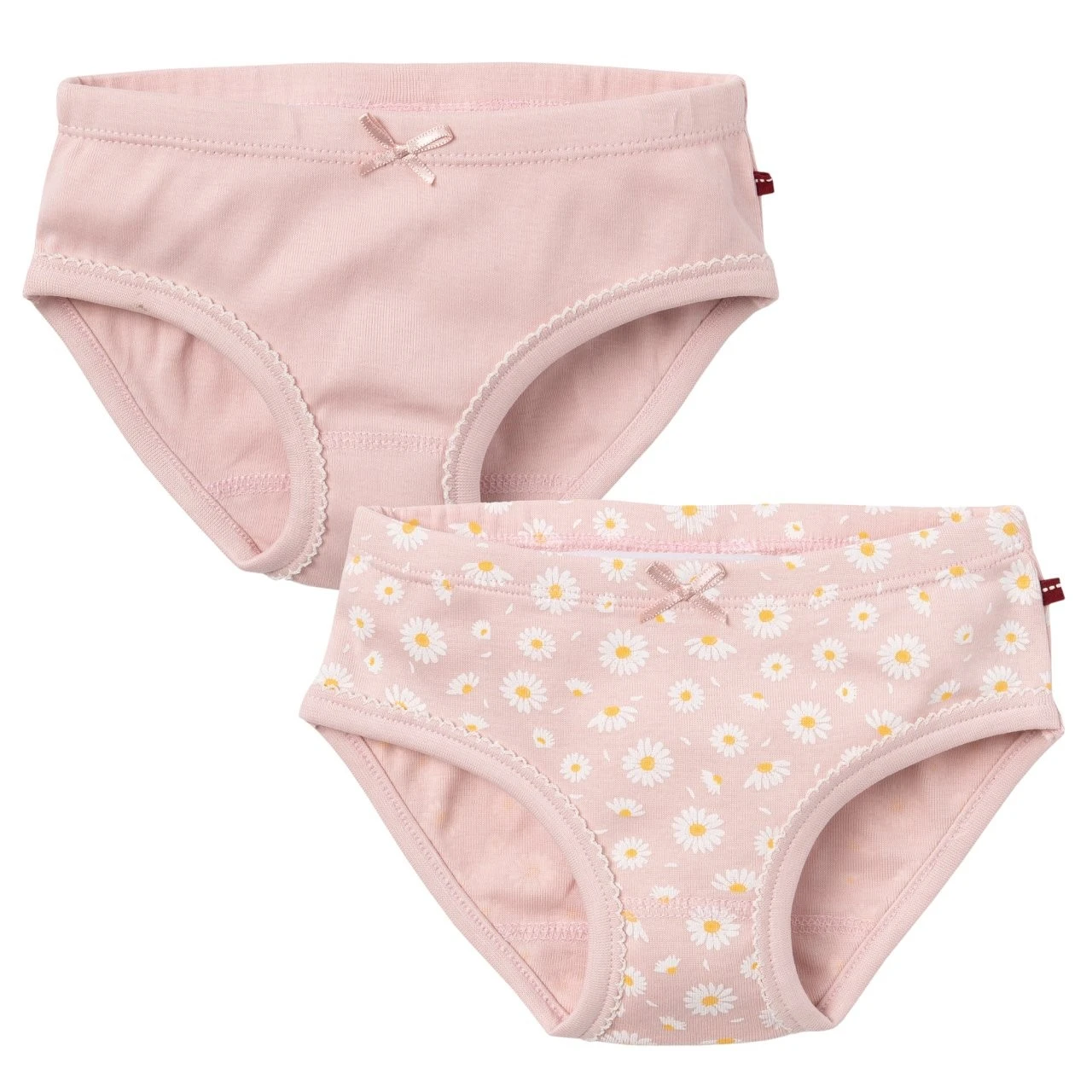 People Wear Organic Mädchen Slips 2er Pack Gänseblümchen Unterhosen 1 People Wear Organic Mädchen Slips 2er Pack Gänseblümchen Unterhosen