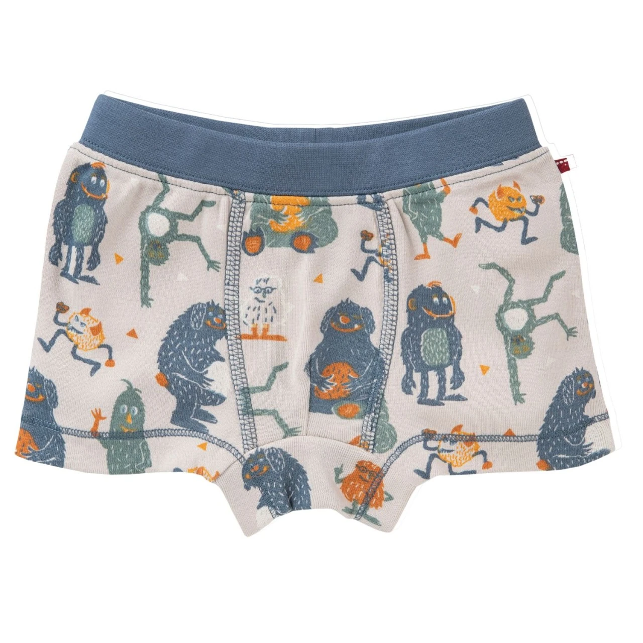 People Wear Organic Unterhosen 2er Set Boxershorts Monster + Navy Gestreift 2 People Wear Organic Unterhosen 2er Set Boxershorts Monster + Navy Gestreift – Bild 2