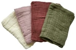 Pippi Babywear Mulltücher Beige Rose + Moos 4er Pack Organic -Geschäft Für Babyartikel Pippi Windeln 4er NEU 1 1280x1280