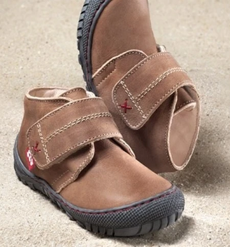 Pololo Kinderschuhe ELCHE Hellbraun Amaretti Klettverschluss 2 Pololo Kinderschuhe ELCHE Hellbraun Amaretti Klettverschluss – Bild 2