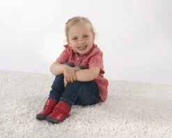 Pololo Kinderschuhe ELCHE Rot Klettverschluss -Geschäft Für Babyartikel Pololo elche berry 3 1280x1280 1