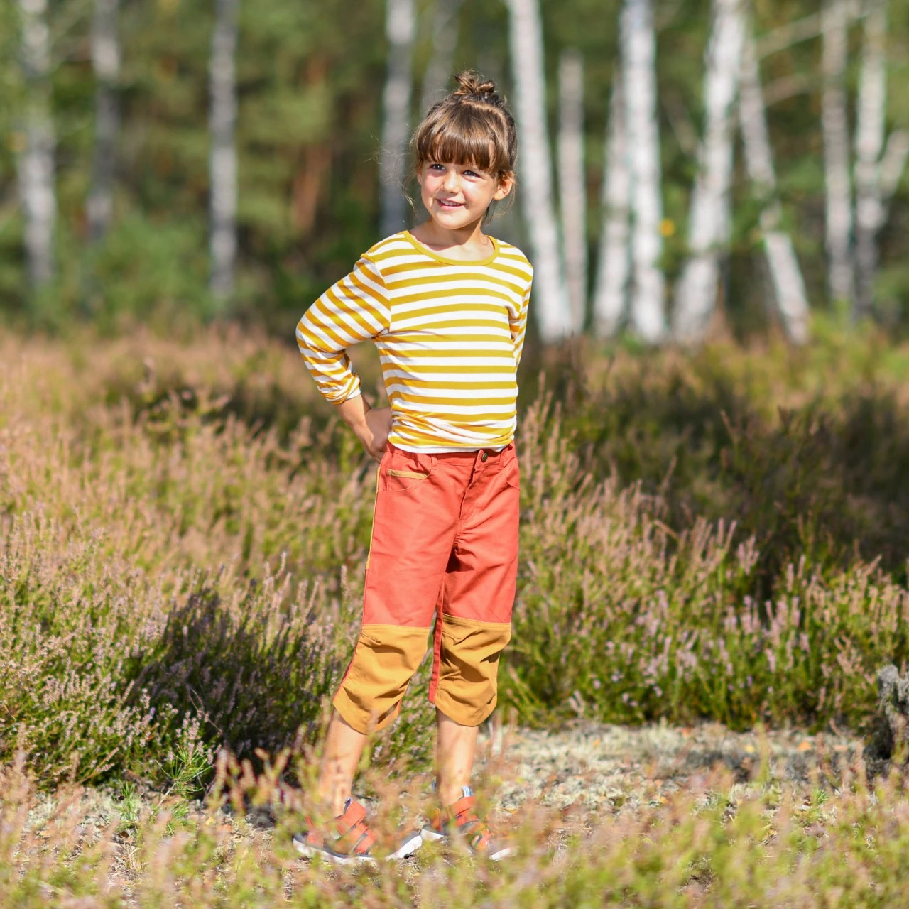 Finkid Merisilli Beet Red / Rose Langarmshirt 2 Finkid Merisilli Beet Red / Rose Langarmshirt – Bild 2