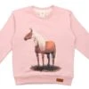 Walkiddy Horse Sweatshirt Pferd Rosa Biobaumwolle
