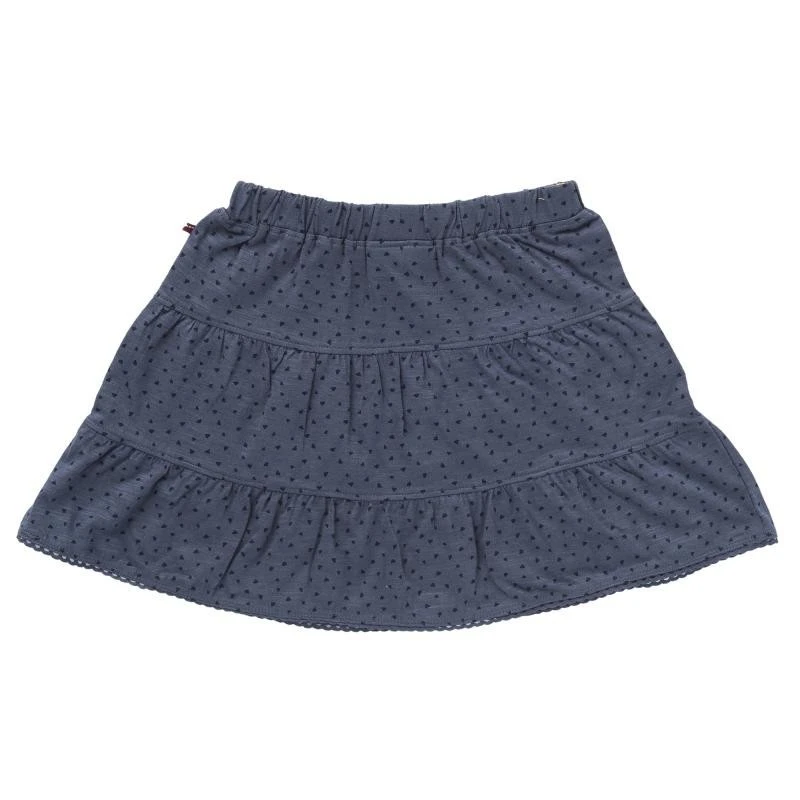 Mädchen Sommerrock Grau Slub Jersey Bio-Baumwolle 2 Mädchen Sommerrock Grau Slub Jersey Bio-Baumwolle – Bild 2