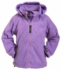 BMS Fleecejacke Flieder Antarctic-Fleece Mit Kapuze