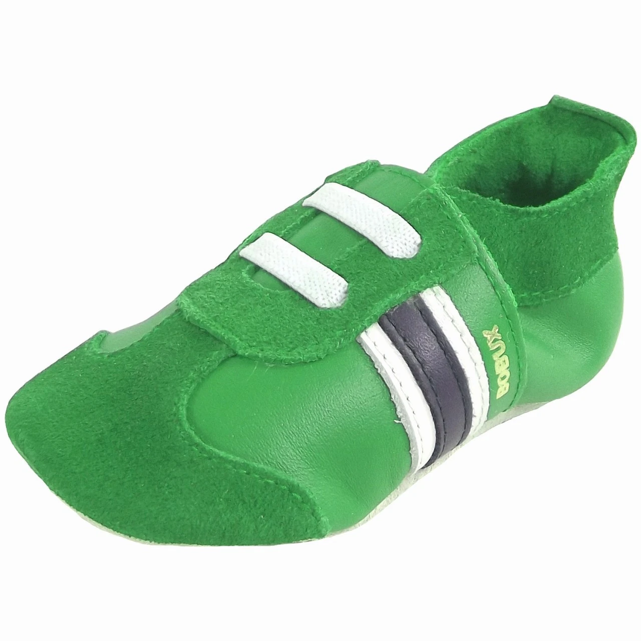 Bobux Classic Sport Grün Leder Krabbelschuhe 3 Bobux Classic Sport Grün Leder Krabbelschuhe – Bild 3