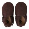 Bobux Krabbelschuhe Braun Velour Mokassins