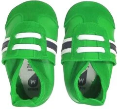 Bobux Classic Sport Grün Leder Krabbelschuhe