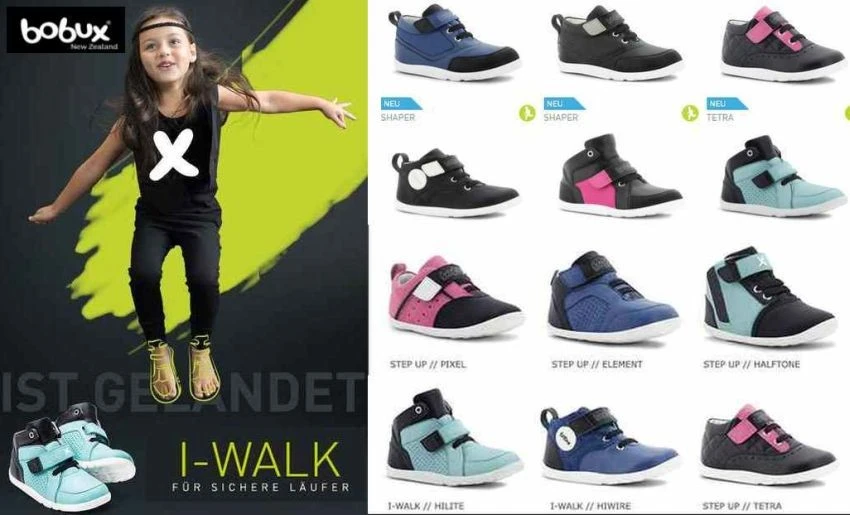 Bobux HIWIRE Schwarz Booties I-walk Kinderschuhe 2 Bobux HIWIRE Schwarz Booties I-walk Kinderschuhe – Bild 2