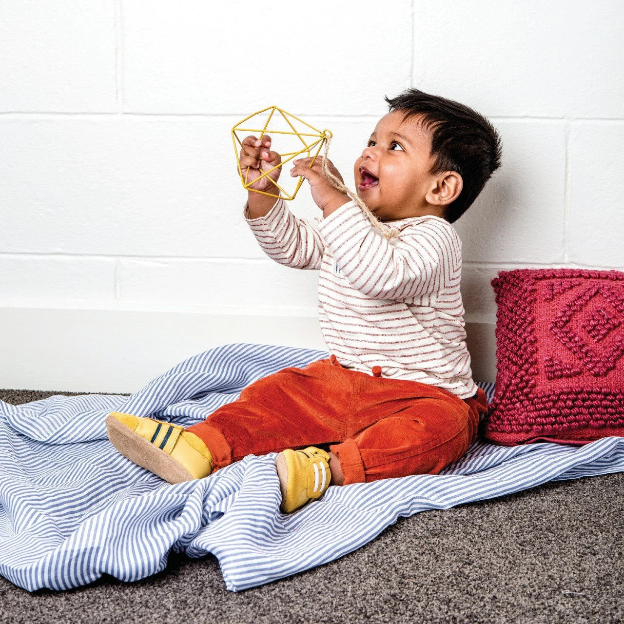 Bobux Classic Sport Pink Leder Krabbelschuhe 5 Bobux Classic Sport Pink Leder Krabbelschuhe – Bild 5