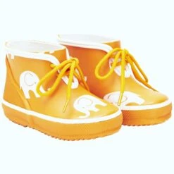 CeLaVi Kurzschaft Gummistiefel Maisgelb Elefanten