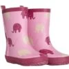 CeLaVi Gummistiefel Naturkautschuk Chateau Rose Elefanten