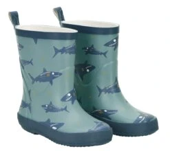 CeLaVi Gummistiefel Haifisch Smoke Blue