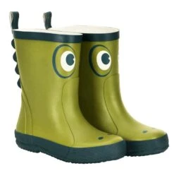 CeLaVi Kautschuk Gummistiefel Krokodil Grün