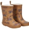 CeLaVi Gummistiefel Bagger Nougatbraun