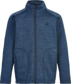 Color Kids Fleecejacke Aus Strickfleece Melange