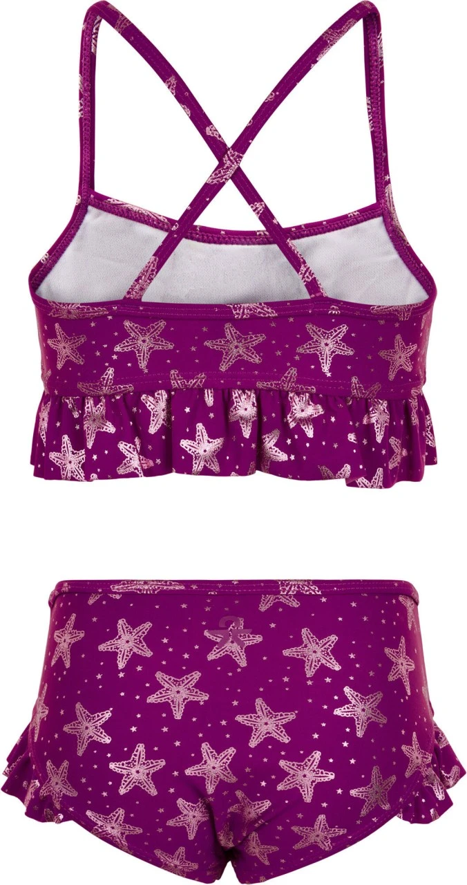 Color Kids Mädchen Bikini Sterne Purple 2 Color Kids Mädchen Bikini Sterne Purple – Bild 2